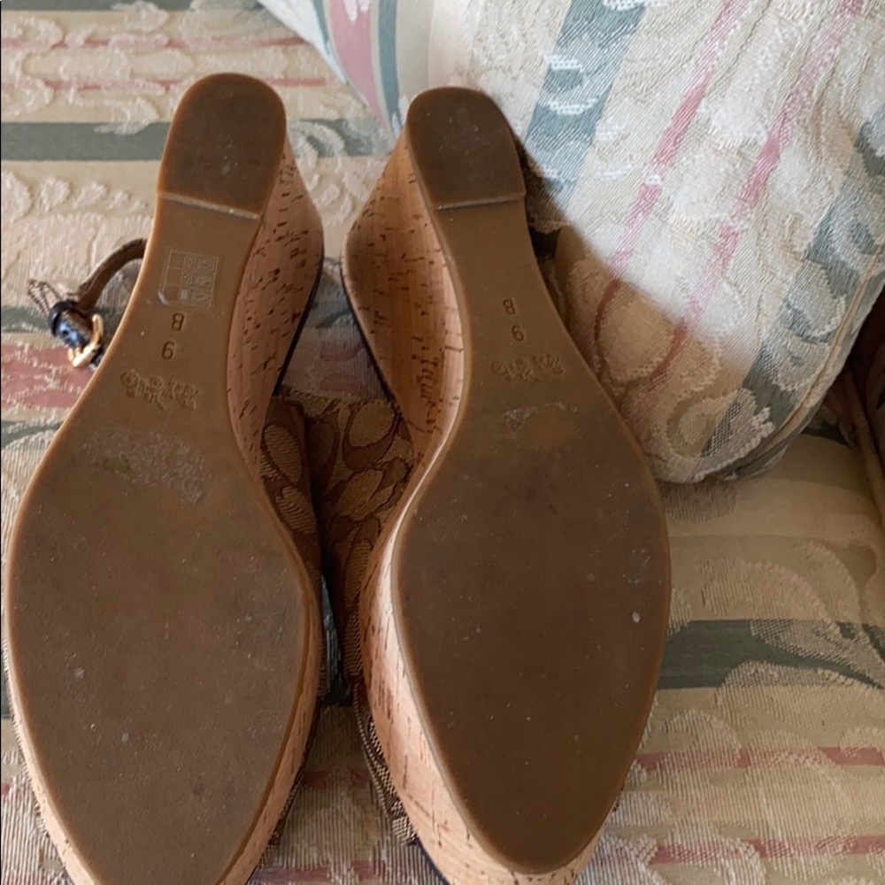Coach wedges - Picture 3 of 4